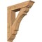 Ekena Millwork Olympic Traditional Smooth Bracket w/ Offset Brace, Western Red Cedar, 7 1/2"W x 32"D x 38"H BKT0806X32X38OLY01SWR - alternate 1